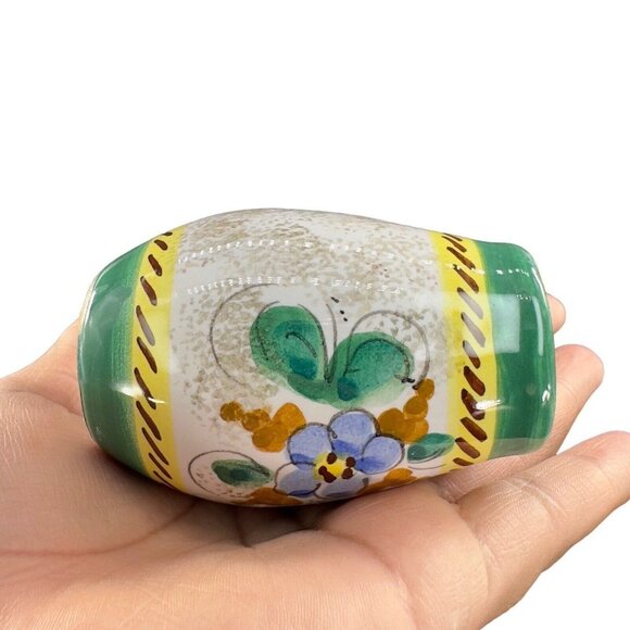 Italian Art Pottery Bud Vase Hand Made Ceramic Vase Signed A Stefano M Carujo - Picture 6 of 10